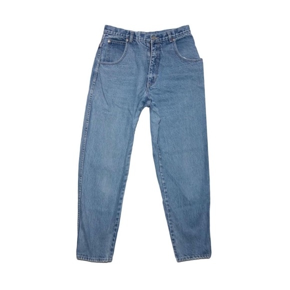 Vintage Highwaisted Baggy Skater Light Stone Wash Mom Jeans Bluenotes Zip Fly - Picture 1 of 4